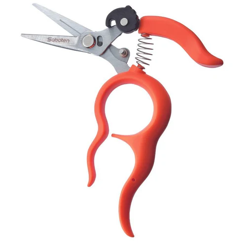 [SP0077] Saboten Orange Scissor Slim Tip Straight Hand Free