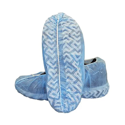 [SP-BF-RSC-BL-L-R2] Resistant Blue Shoe Covers - Large (x100)
