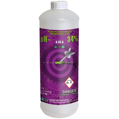 [SP0036] Nutri+ Phosphoric Acid pH- 34% 1L