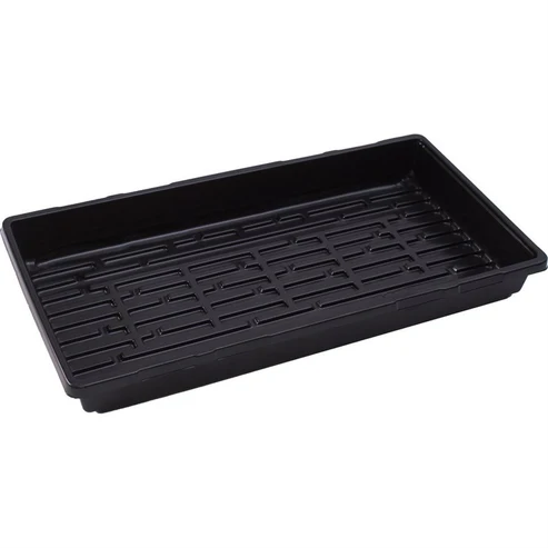 [SP-SB-DTSTWOH-BLK-R2] Sunblaster Double-Thick Seedling Tray without Holes (x5)