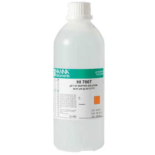 [SP-HI-pH-7-500ml-R2] Hanna pH 7.01 Calibration Solution 500ml
