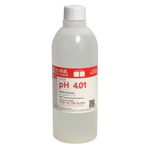 [SP-HI-pH-4-500ml-R2] Hanna pH 4.01 Calibration Solution 500ml